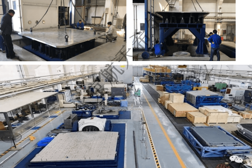 航天希爾在大型振動臺上的試驗案例、場景